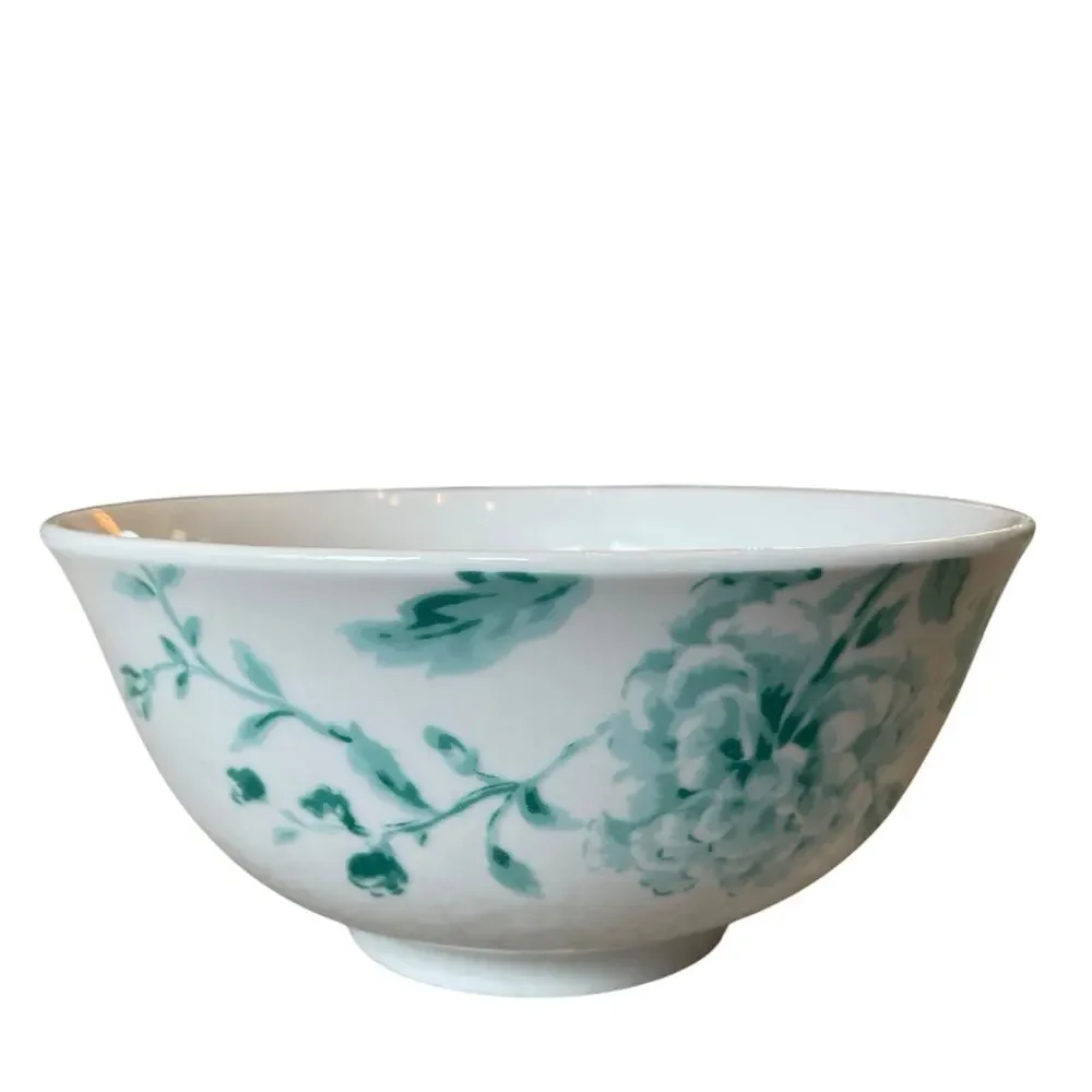 Martha Stewart Chinoserie  Porcelain Cereal Bowls 6
